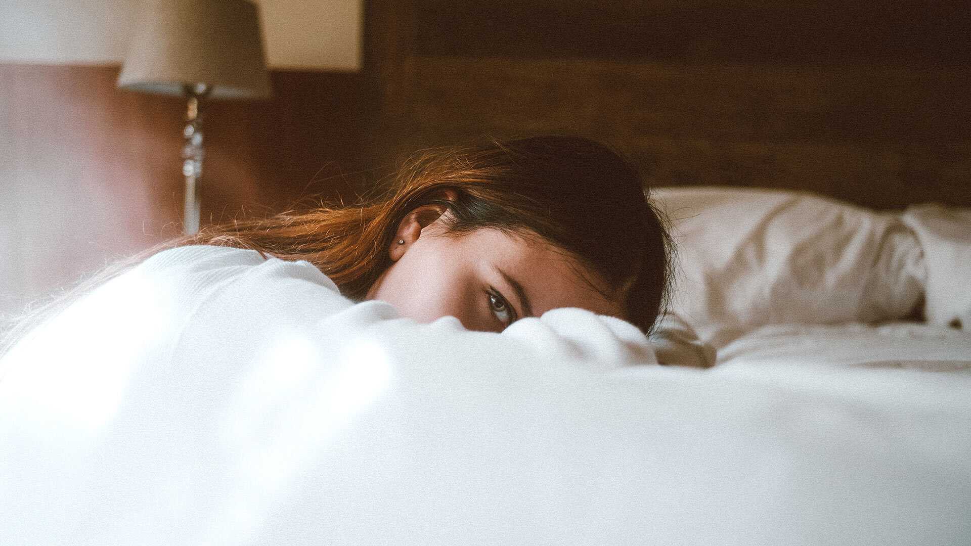 Woman in Bed